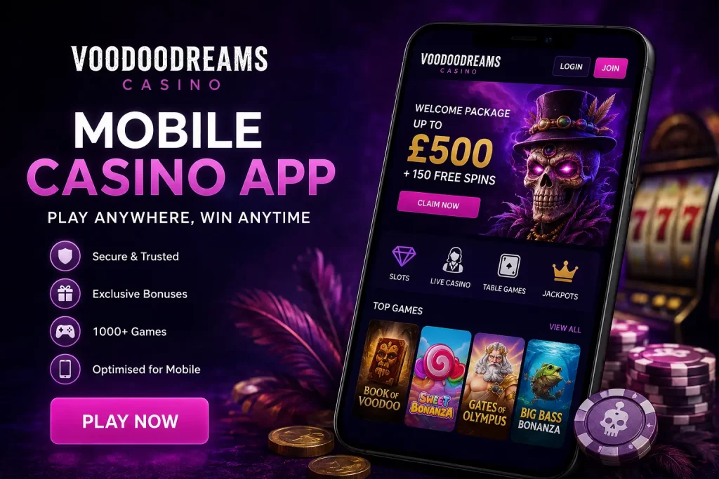 VoodooDreams Casino App